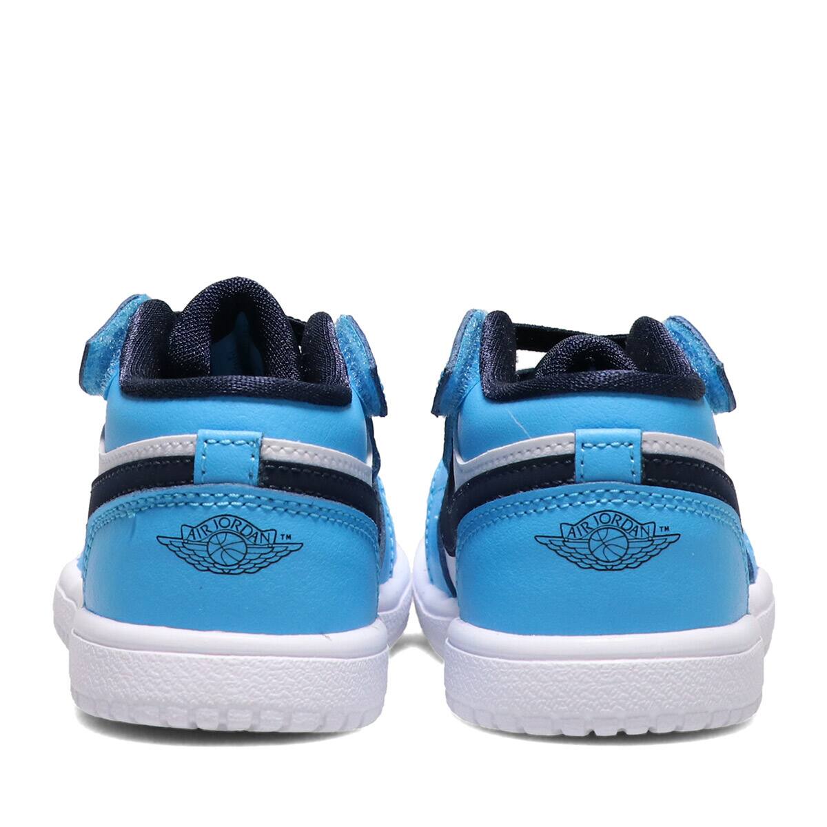 JORDAN BRAND JORDAN 1 LOW ALT (TD) WHITE/DK POWDER BLUE-OBSIDIAN 21FA-Iの画像