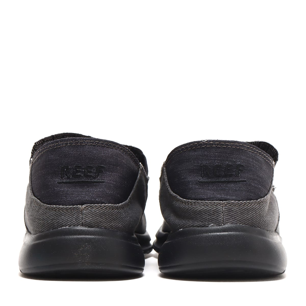 REEF CUSHION COAST SLIP ON BLACK STONE 22FA-I(リーフ REEF CUSHION COAST SLIP ON BLACK STONE 22FA-I(リーフ