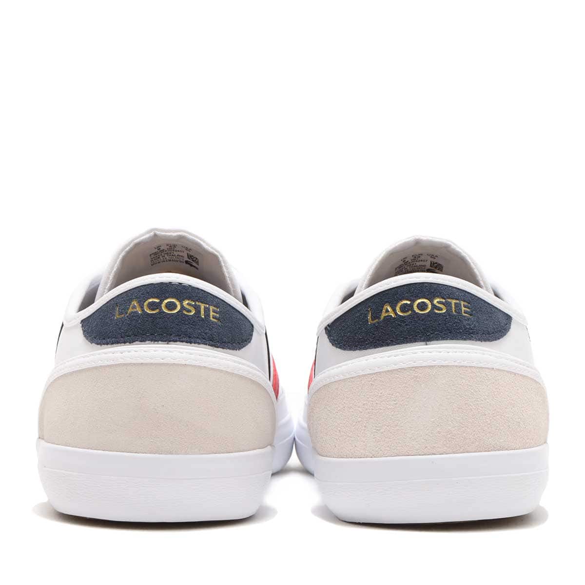 LACOSTE SIDELINE TRI 1 WHITE/NAVY/RED 21FA-Iの画像