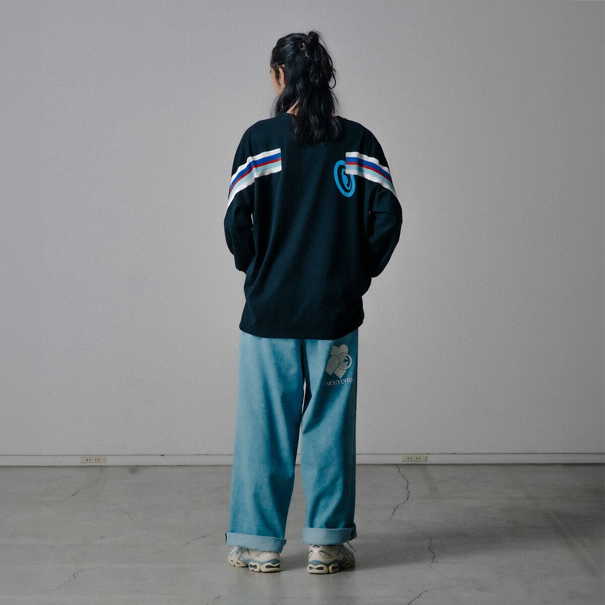 FACETASM x CPD LOVE RIB LONG TEE BLACK の画像
