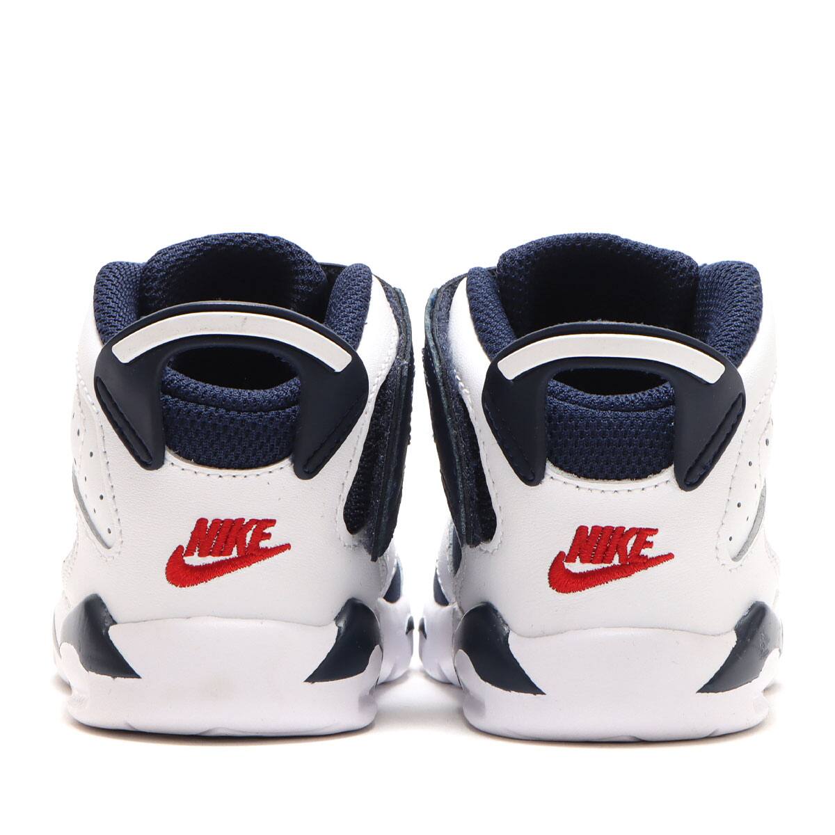 JORDAN BRAND JORDAN 6 RETRO LITTLE FLEX TD WHITE/MIDNIGHT NAVY-GYM RED 21HO-Iの画像