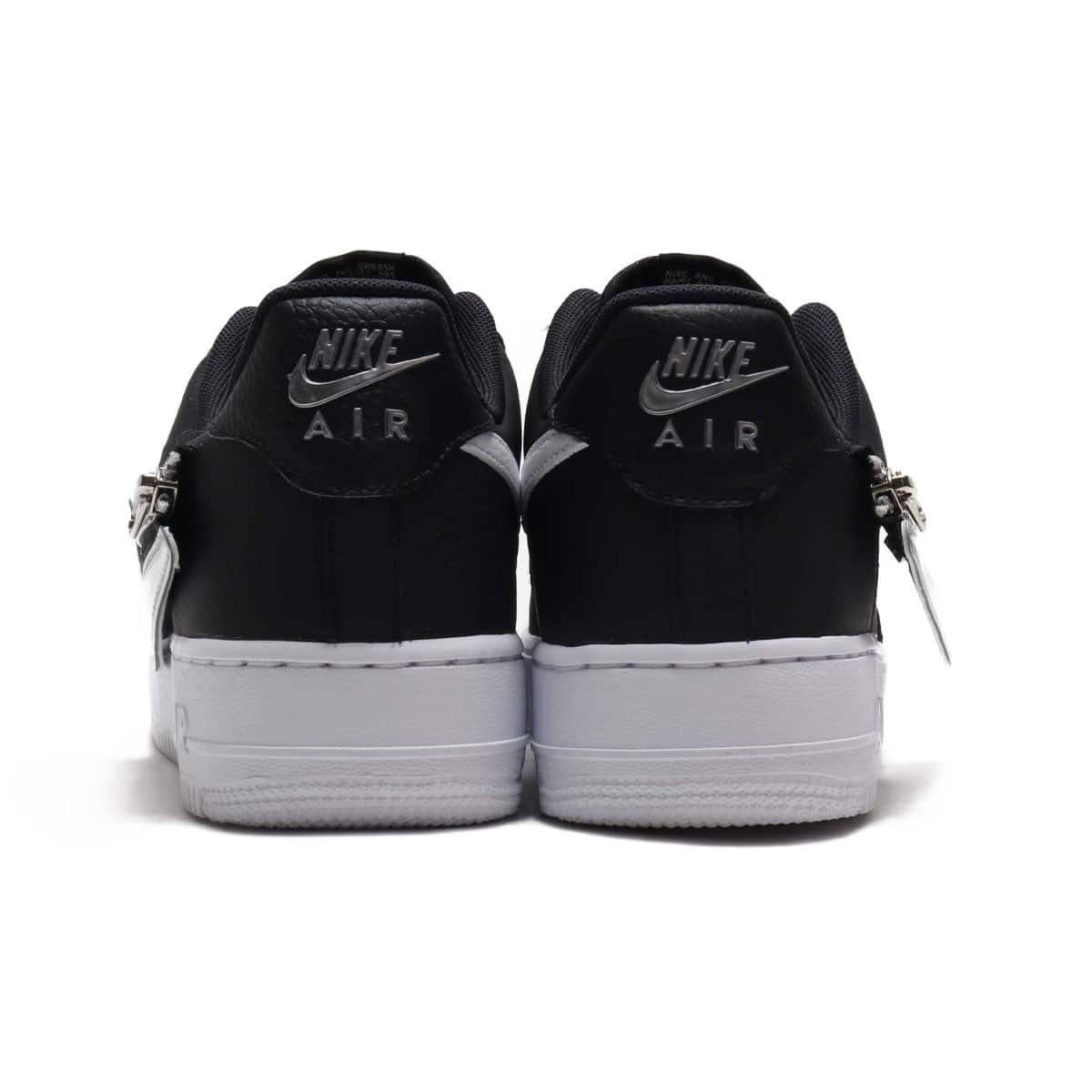 NIKE AIR FORCE 1 '07 PRM BLACK/WHITE-LASER CRIMSON 20SU-S