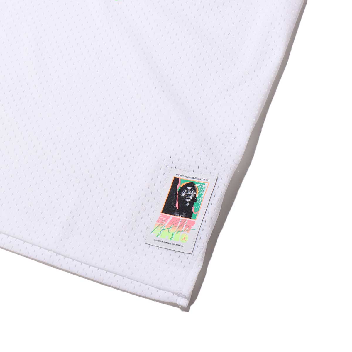JORDAN BRAND AS M J SPRT DNA HBR JERSEY WHITE/BLACK 21SU-Iの画像
