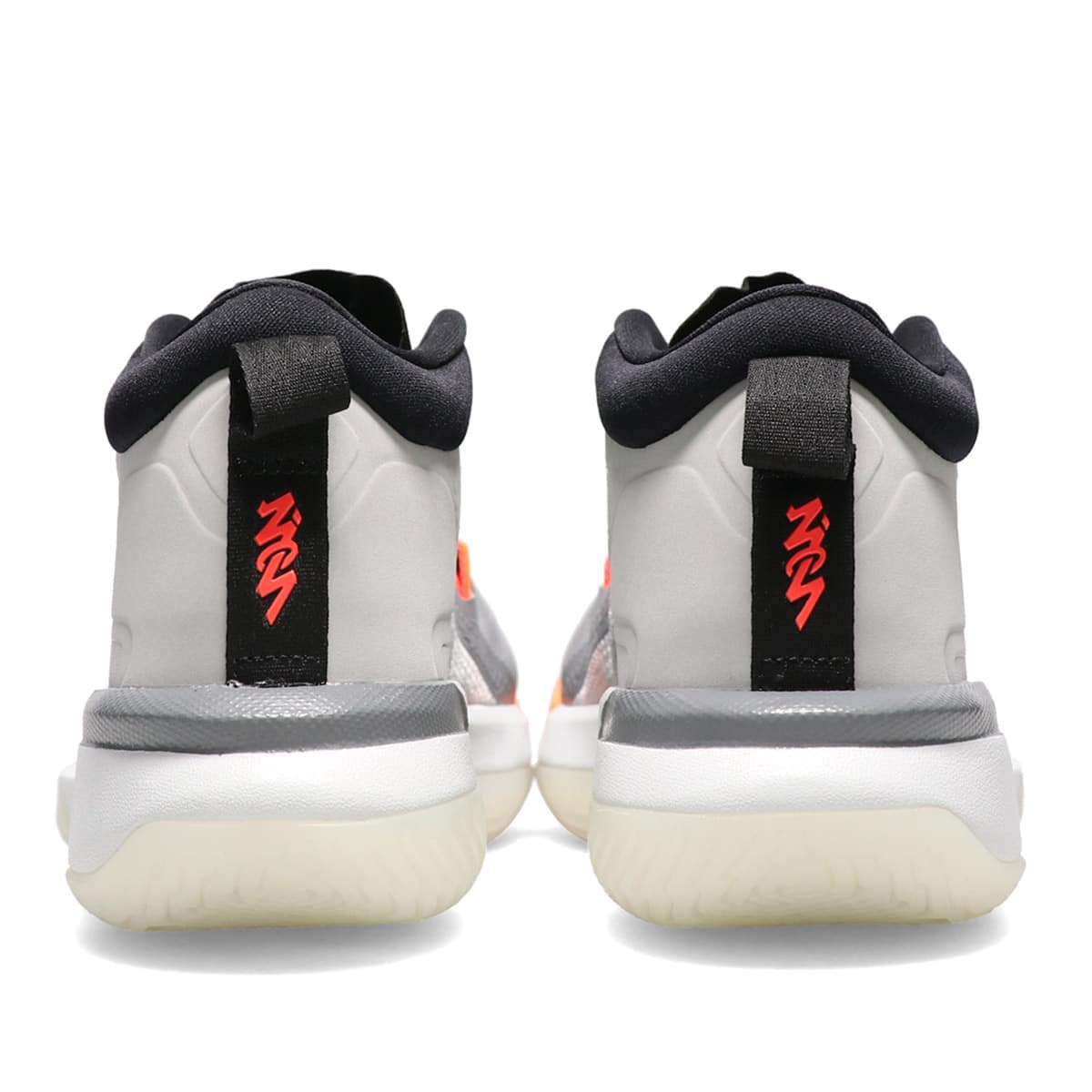 JORDAN BRAND JORDAN ZION 1 PF LT SMOKE GREY/TOTAL ORANGE-SMOKE GREY 21FA-Iの画像