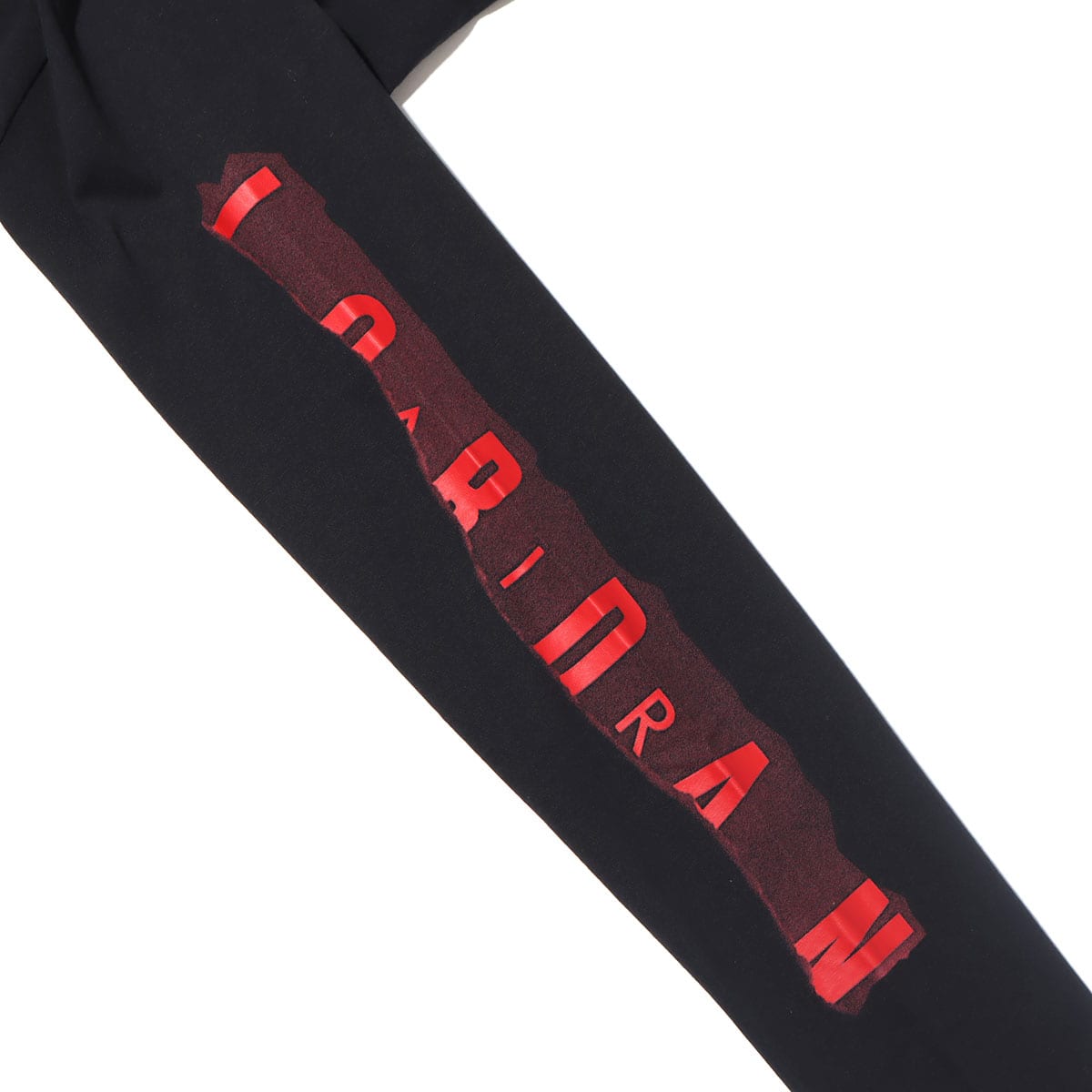 JORDAN BRAND AS M J BRAND JM FLT LS CREW BLACK/GYM RED 21FA-Iの画像