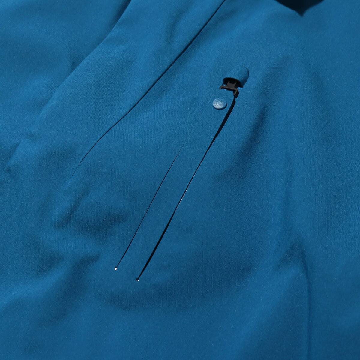 DESCENTE ALLTERRAIN HARD SHELL BAL COLLAR COAT  BLUE ACID 18FA-Iの画像