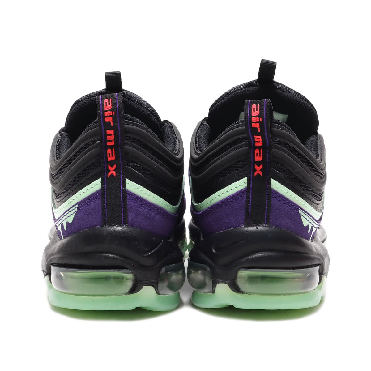 NIKE AIR MAX 97 BLACK/FLASH CRIMSON-COURT PURPLEの画像