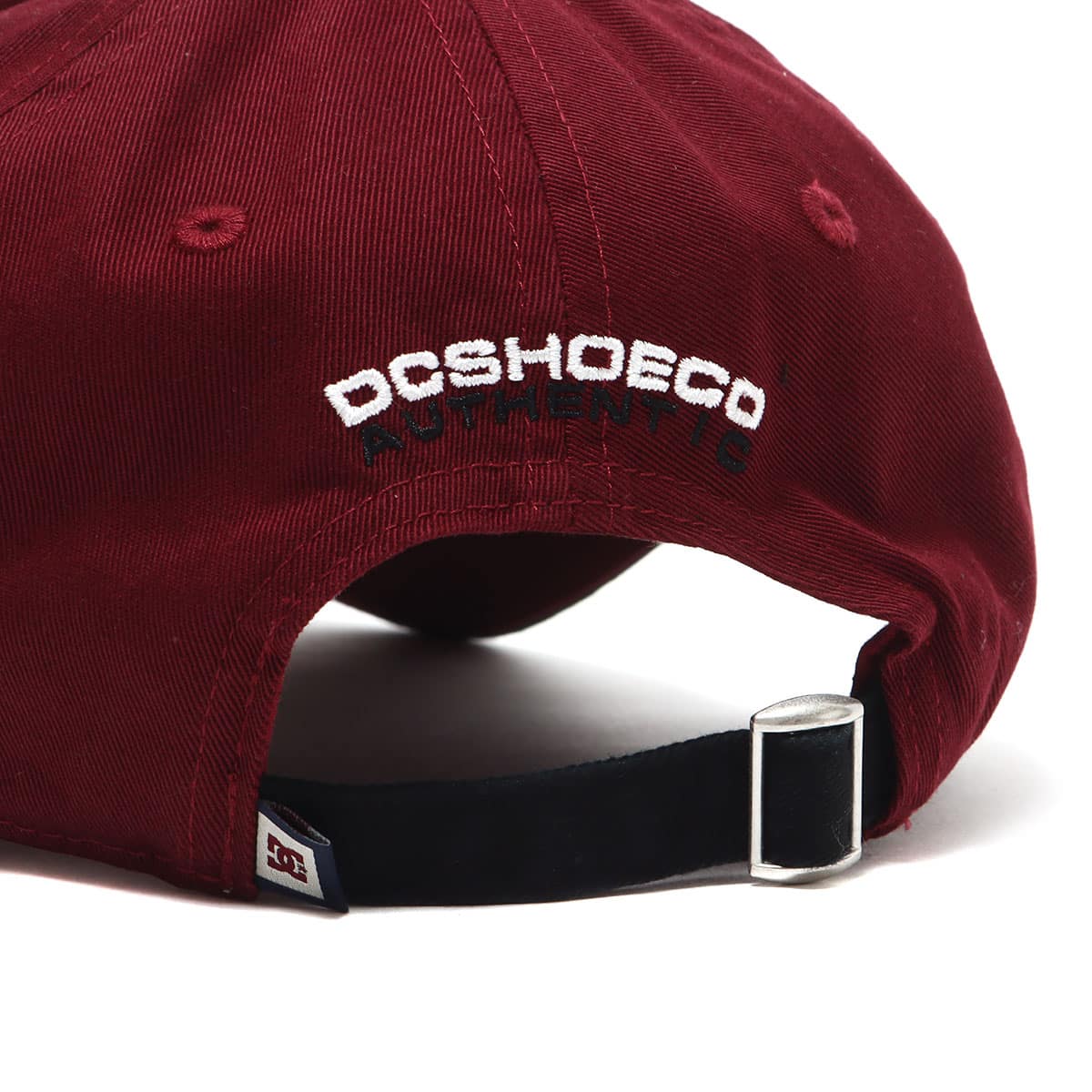 DC SHOES 23 CIRCLE PATCH STRAPBACK BURGUNDY 23SS-Iの画像