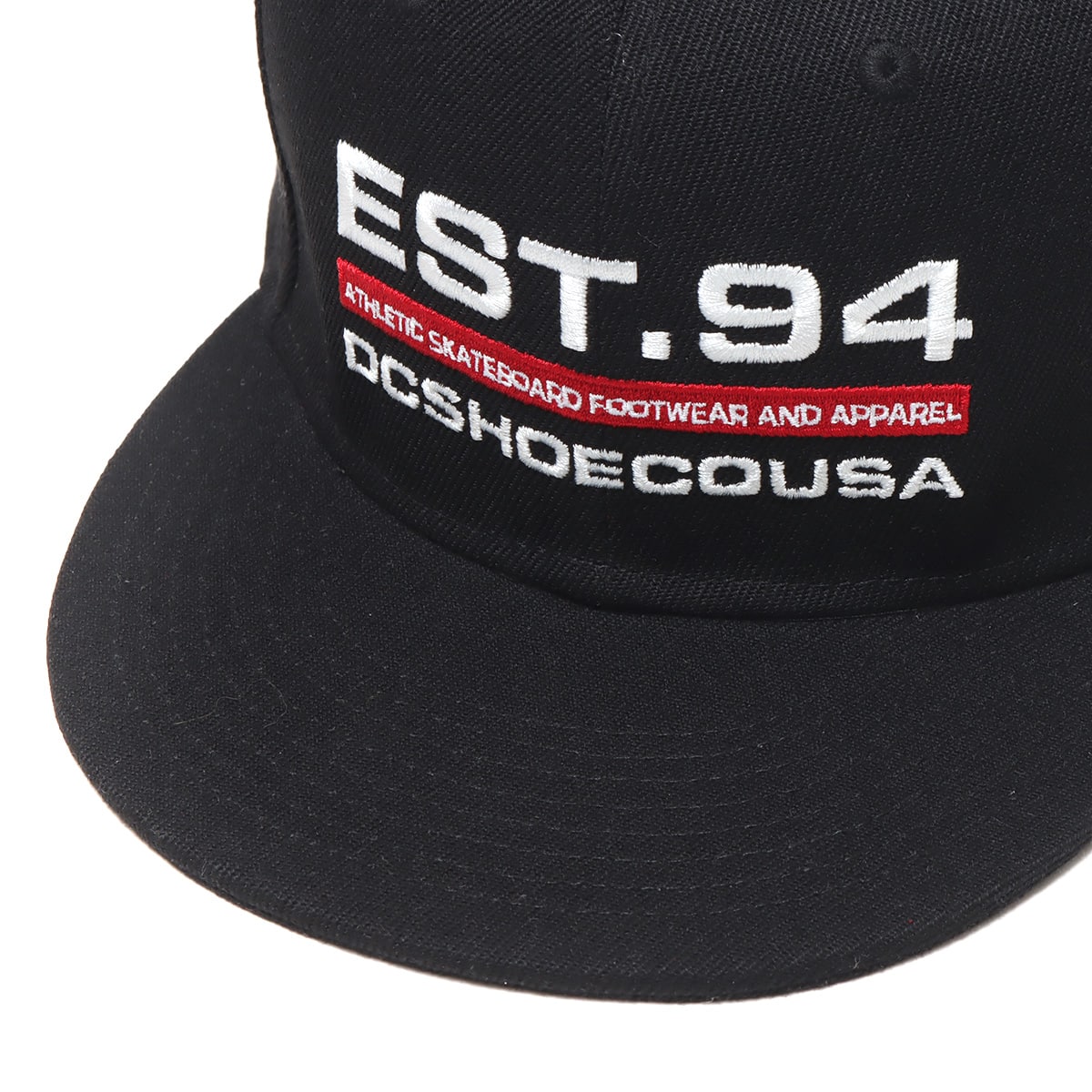 DC SHOES 23 EST94 SNAPBACK BLACK 23SS-Iの画像