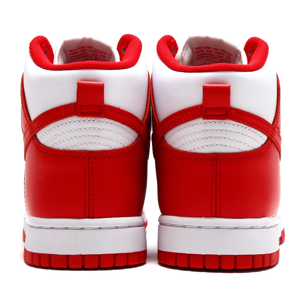 NIKE DUNK HI RETRO WHITE/UNIVERSITY RED 21HO-I