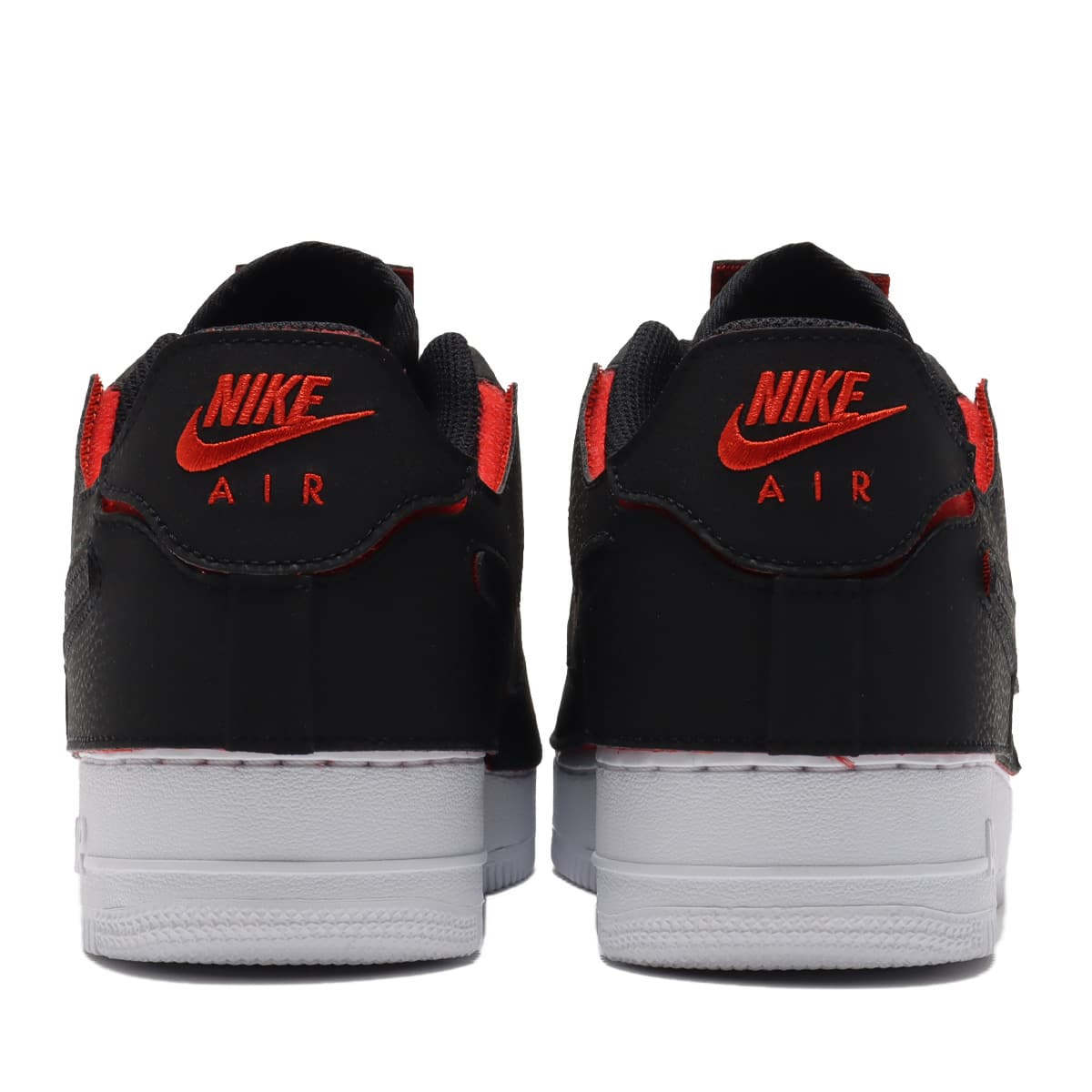 NIKE AF1/1 BLACK/BLACK-CHILE RED-PINE GREEN 21SP-I