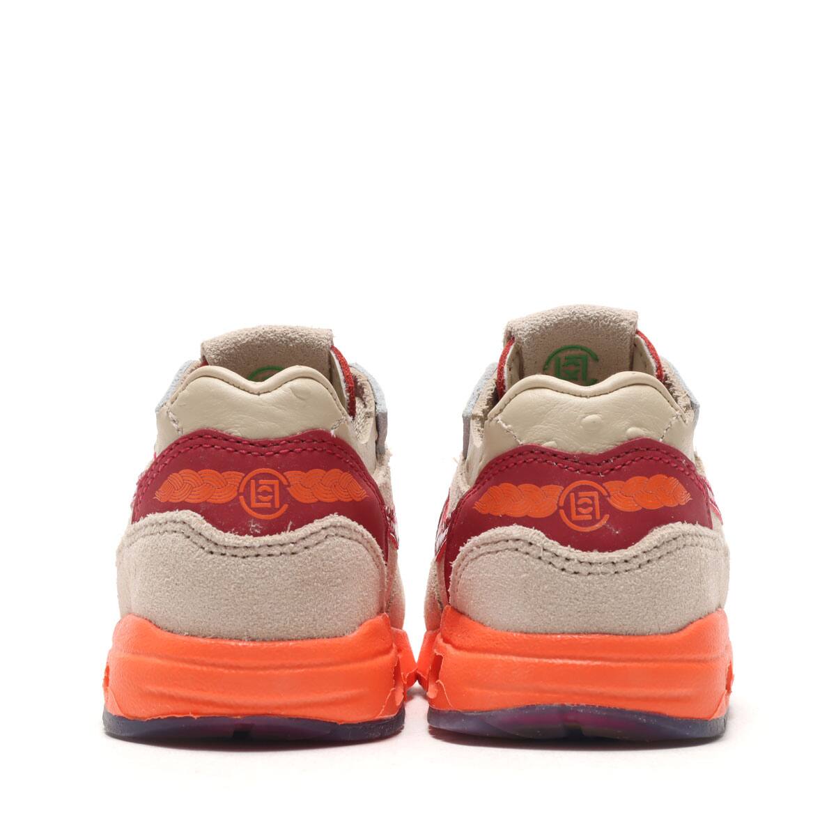NIKE AIR MAX 1 / CLOT (TD) NET/DEEP RED-ORANGE BLAZE 21SP-S