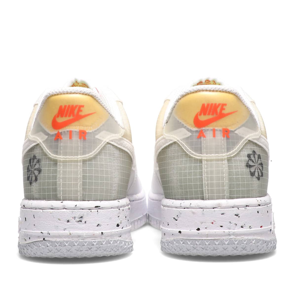 NIKE AIR FORCE 1 CRATER WHITE/WHITE-ORANGE 21FA-I(ナイキ NIKE AIR FORCE 1 CRATER WHITE/WHITE-ORANGE 21FA-I(ナイキ