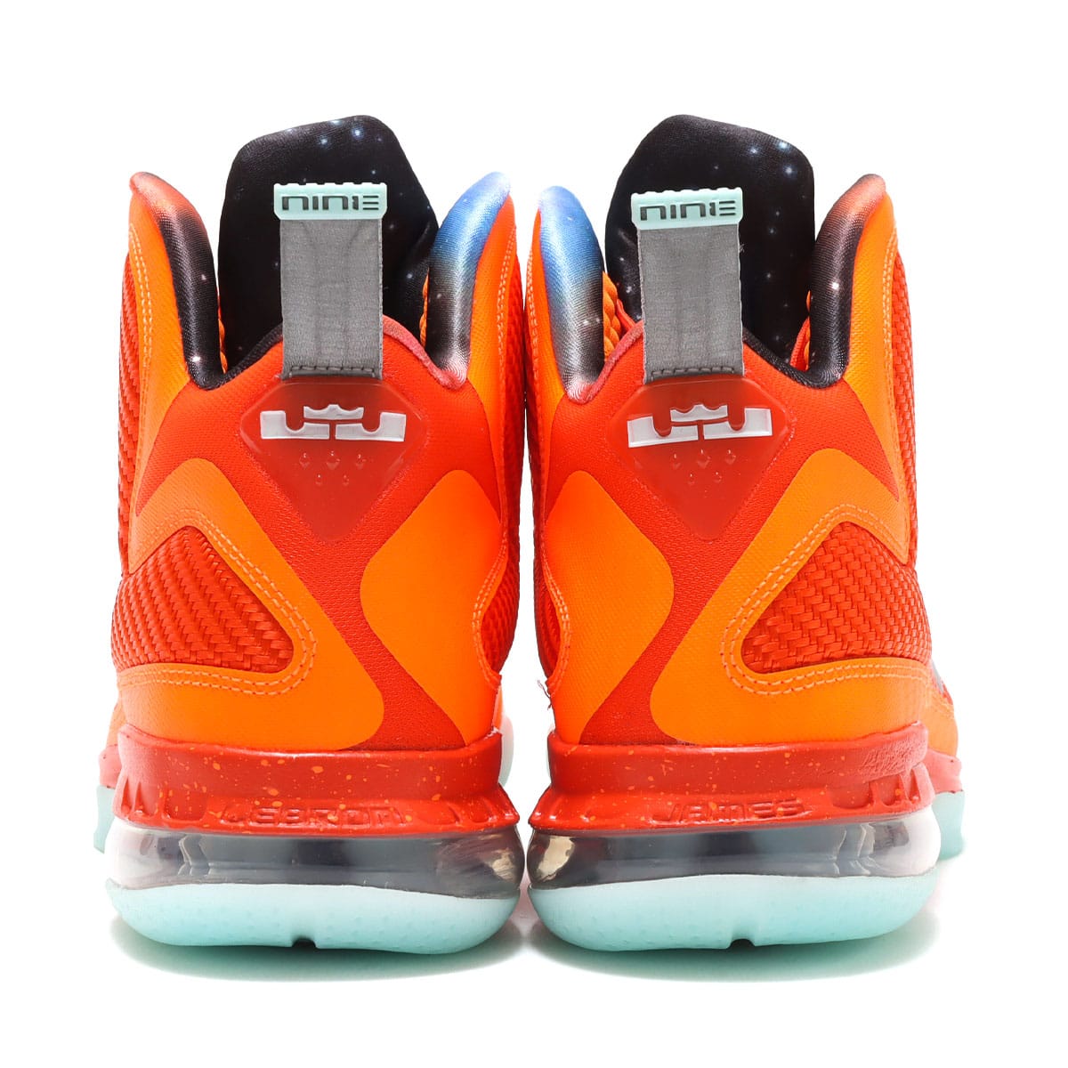 NIKE LEBRON IX TOTAL ORANGE/REFLECT SILVER-TEAM ORANGE 22SP-S