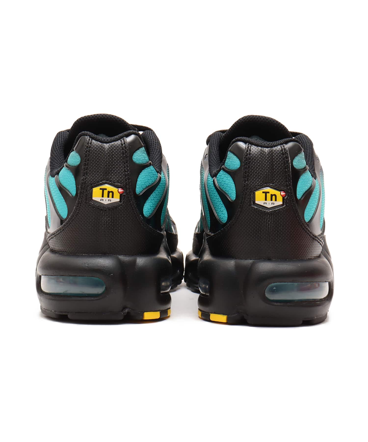 NIKE AIR MAX PLUS BLACK/BLACK-DUSTY CACTUSの画像