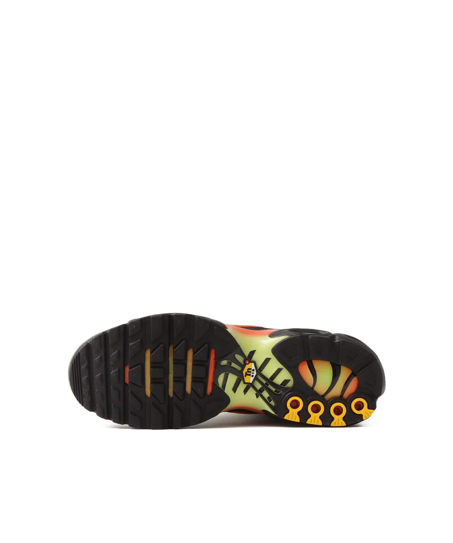 NIKE AIR MAX PLUS BLACK/HYPER CRIMSON-LIMELIGHTの画像