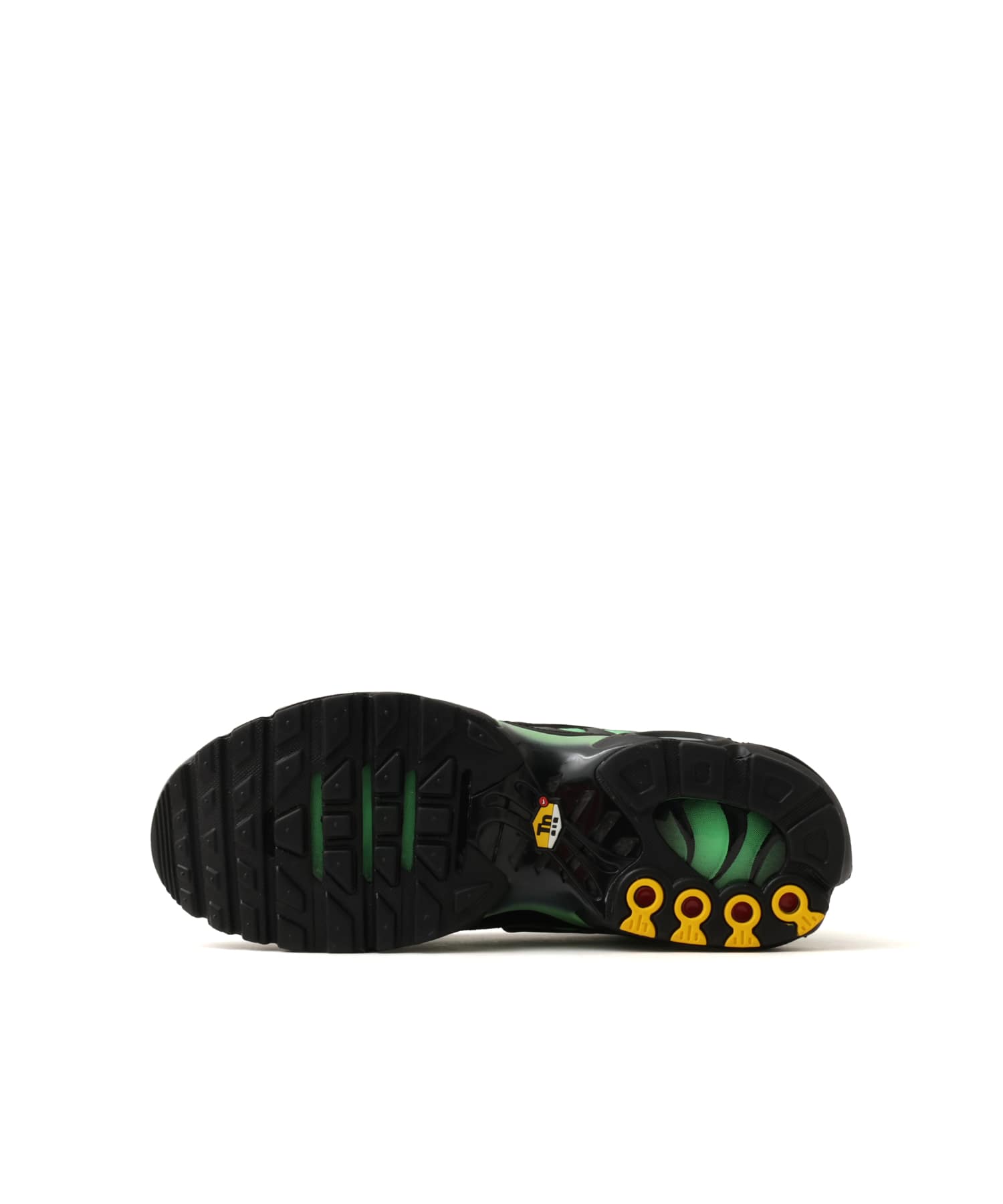 NIKE AIR MAX PLUS BLACK/BLACK-ILLUSION GREENの画像