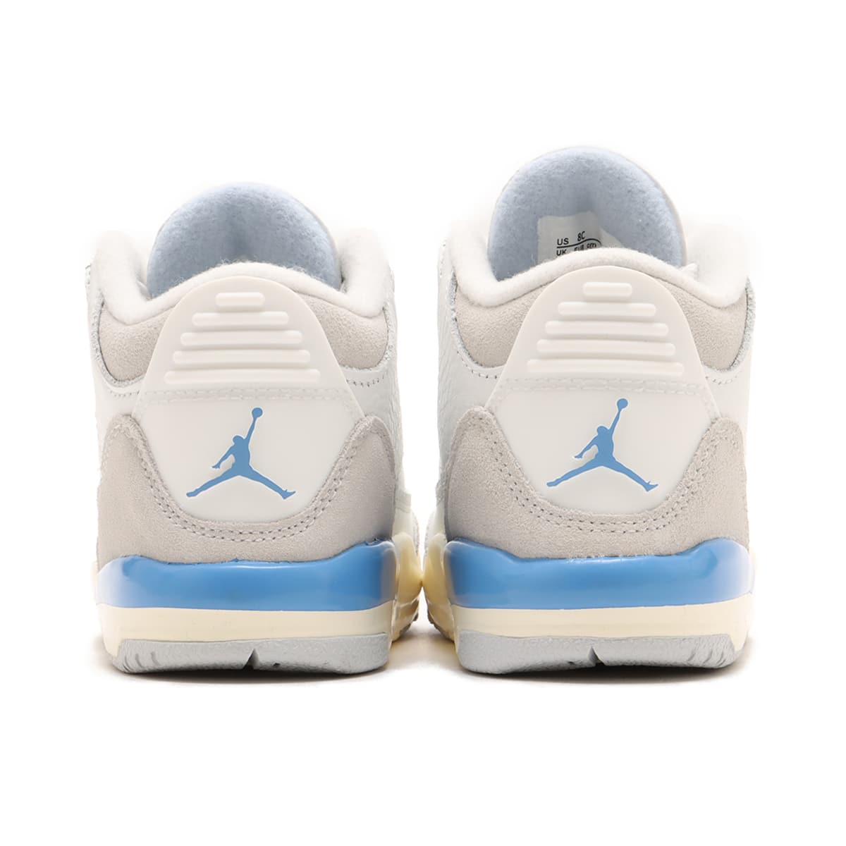 JORDAN BRAND JORDAN 3 RETRO (TD) SUMMIT WHITE/HYDROGEN BLUE-LEGEND BLUEの画像