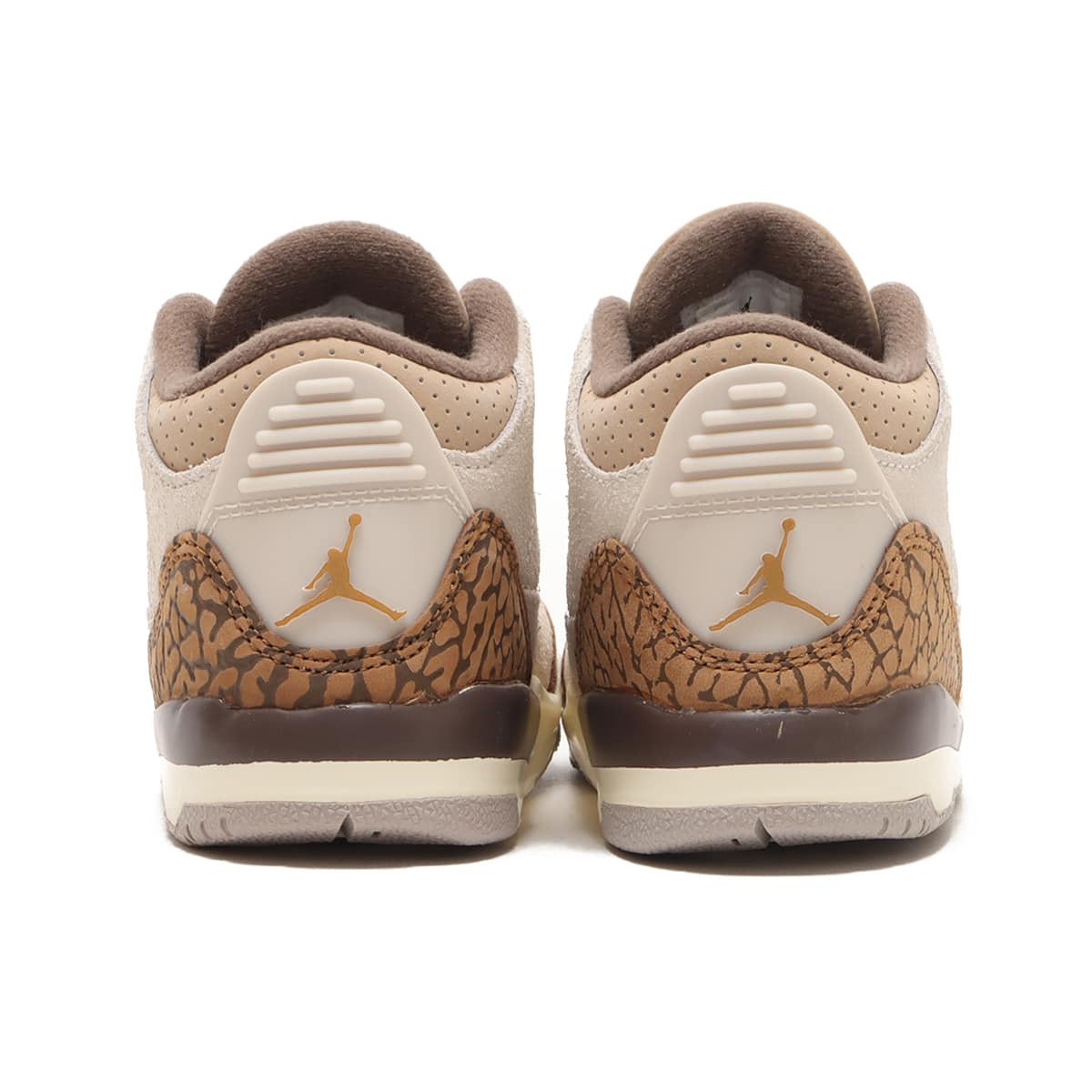 JORDAN BRAND JORDAN 3 RETRO (TD) LT OREWOOD BRN/METALLIC GOLD