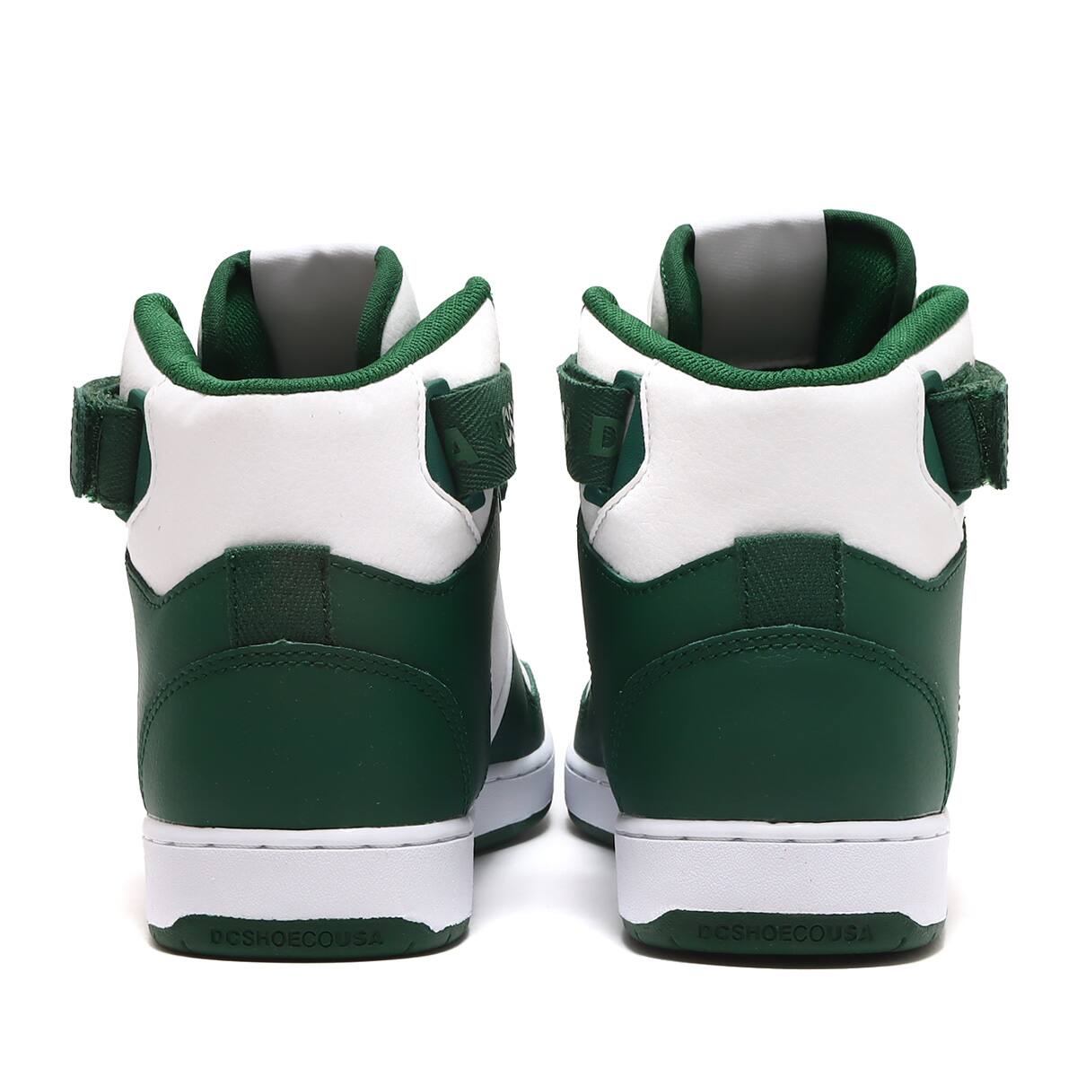 DC SHOES PENSFORD WHITE/GREEN 23SS-Iの画像