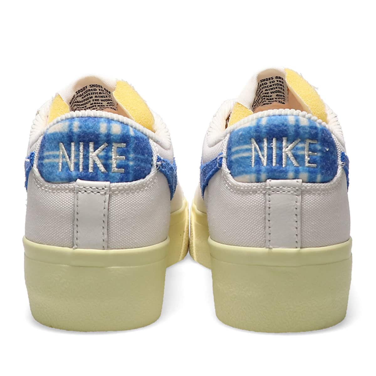 NIKE W BLAZER LOW PLATFORM SAIL/GAME ROYAL-LEMON DROP-BLACK 21HO-I