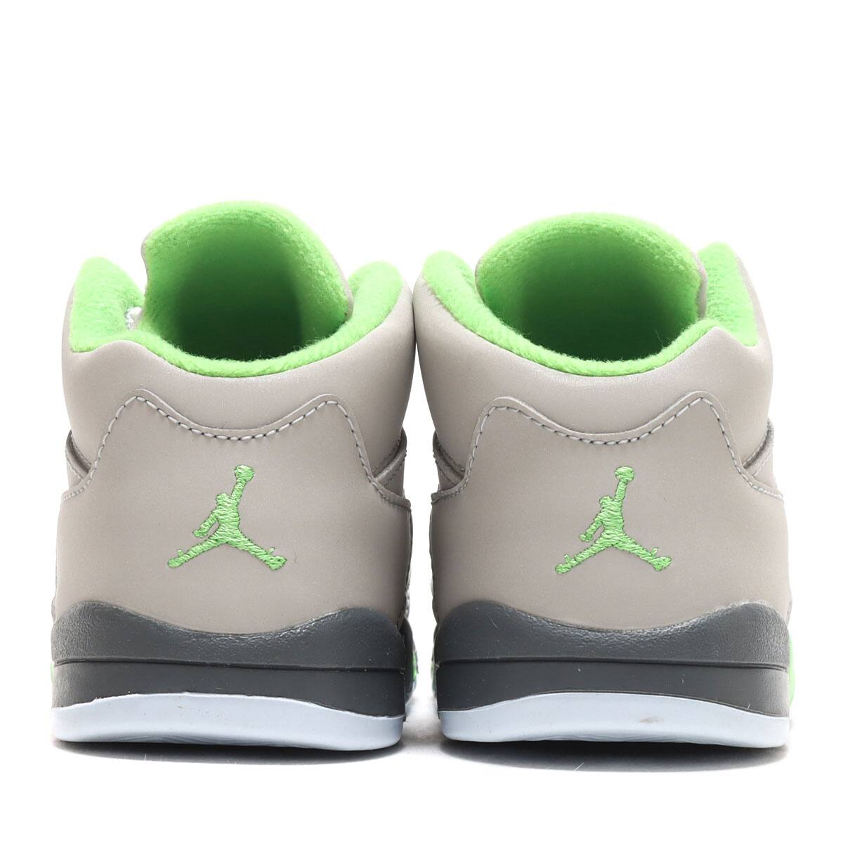 JORDAN BRAND JORDAN 5 RETRO (TD) SILVER/GREEN BEAN-FLINT GREY 22SU-I