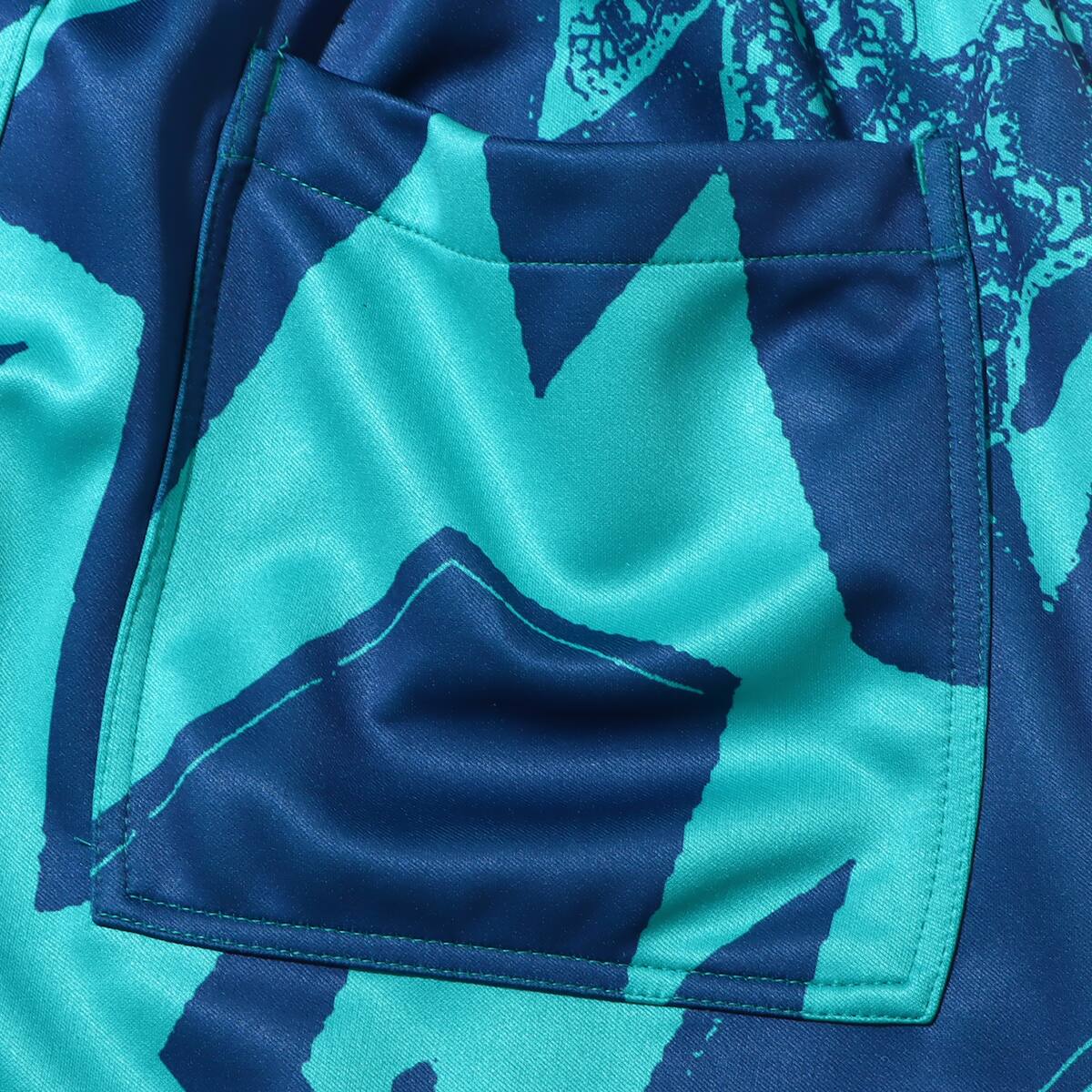 JORDAN BRAND AS M J ESS GFX KNIT SHORT NEW EMERALD/NEW