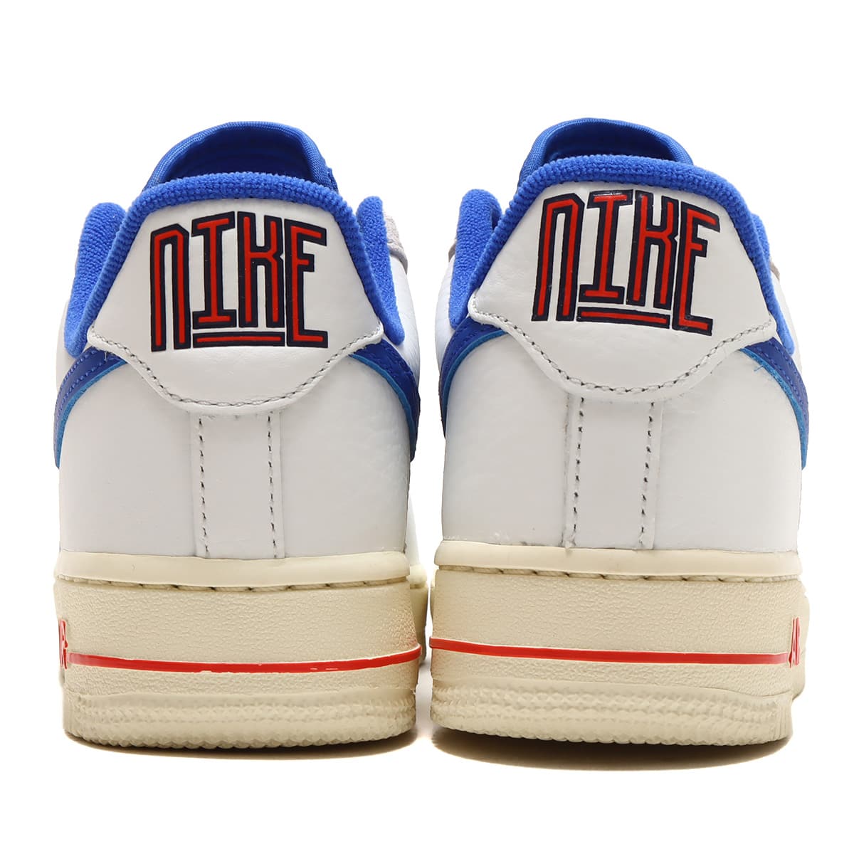 NIKE WMNS AIR FORCE 1 '07 LX SUMMIT WHITE/HYPER ROYAL-PICANTE RED 