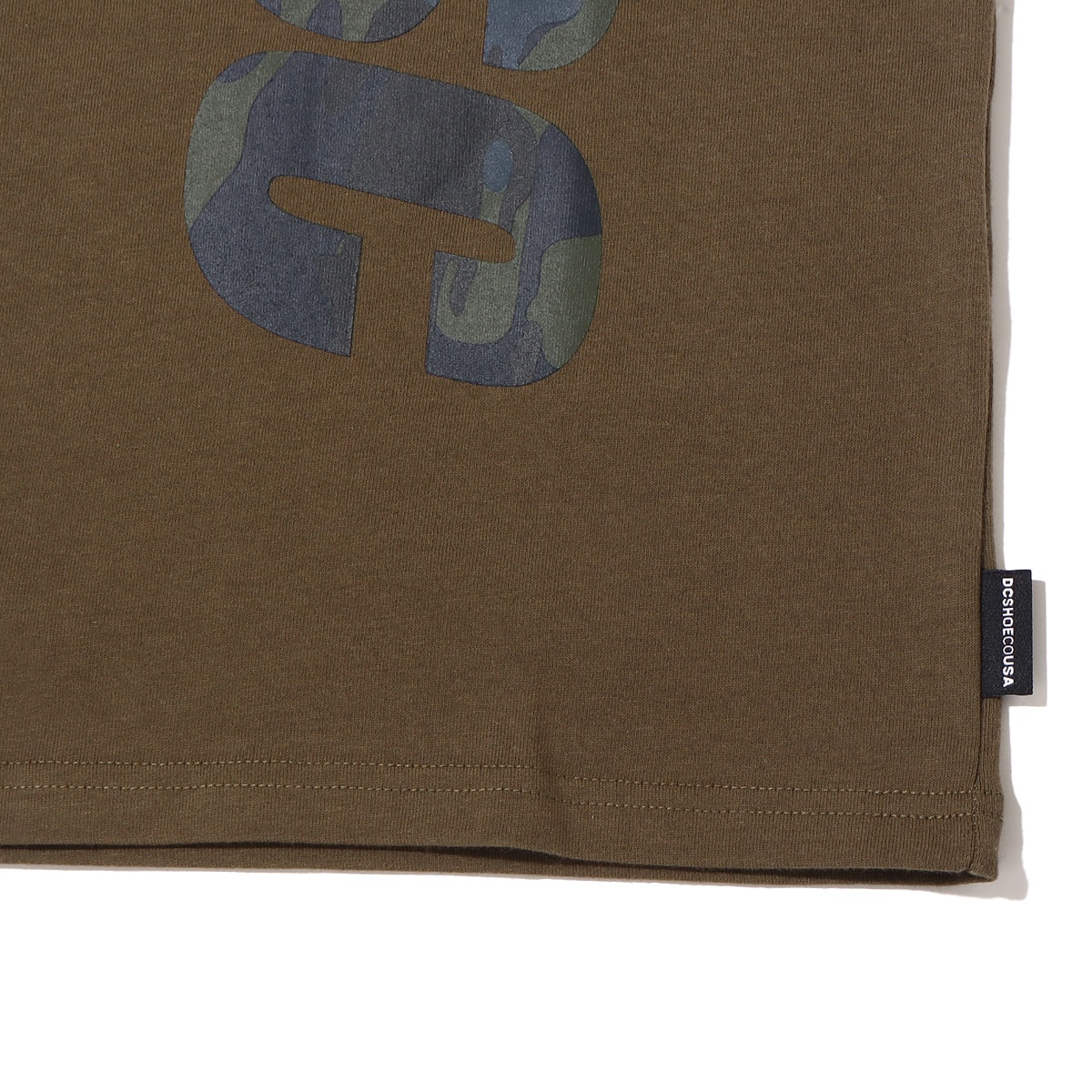 DC SHOES 23 ST VERTICAL SS KHAKI OLIVE 23SS-Iの画像