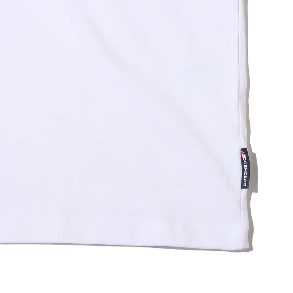 DC SHOES 23 SQUARE STAR SS WHITE 23SS-Iの画像