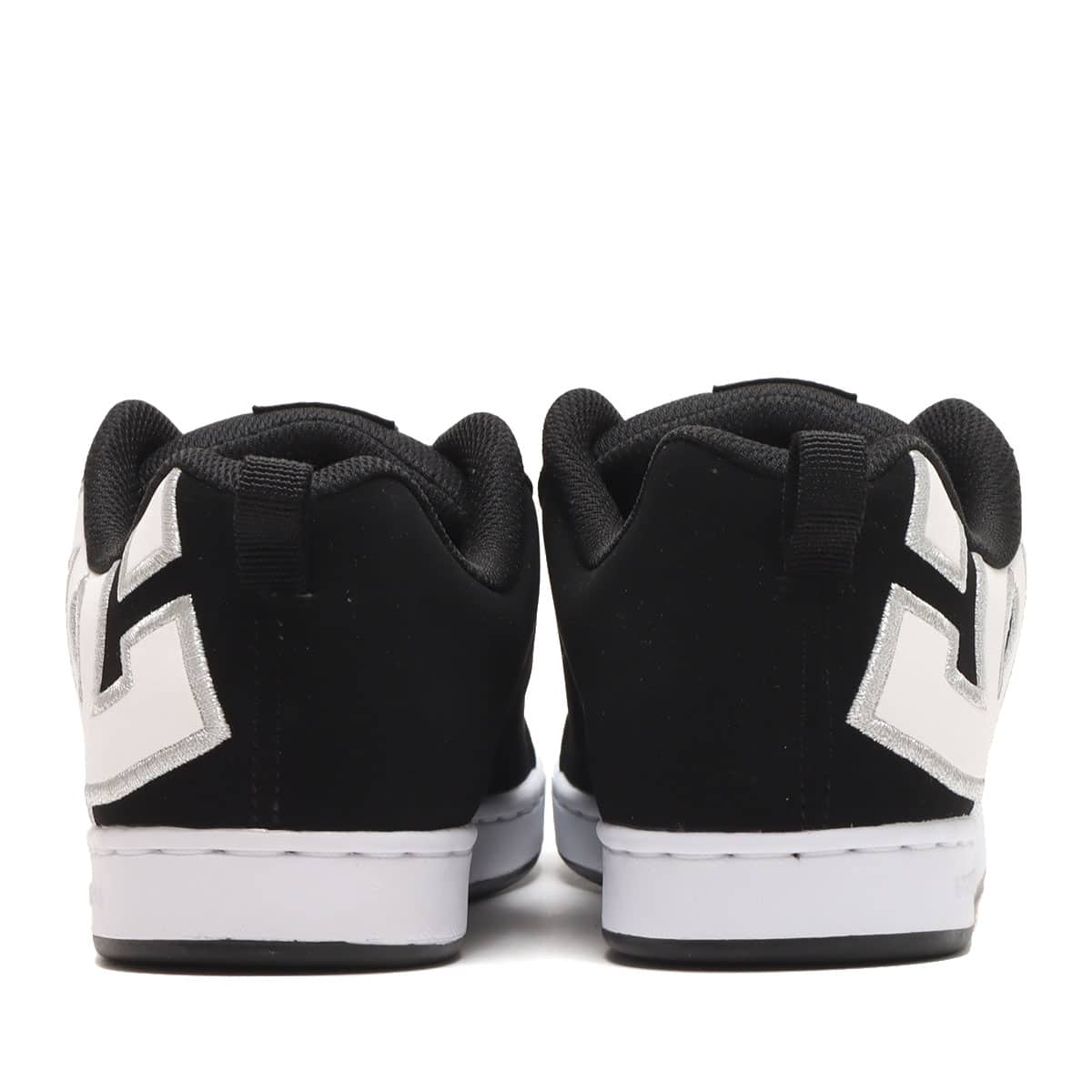 DC SHOES Ws COURT GRAFFIK BLACK/WHITE STENCIL 23SS-Iの画像