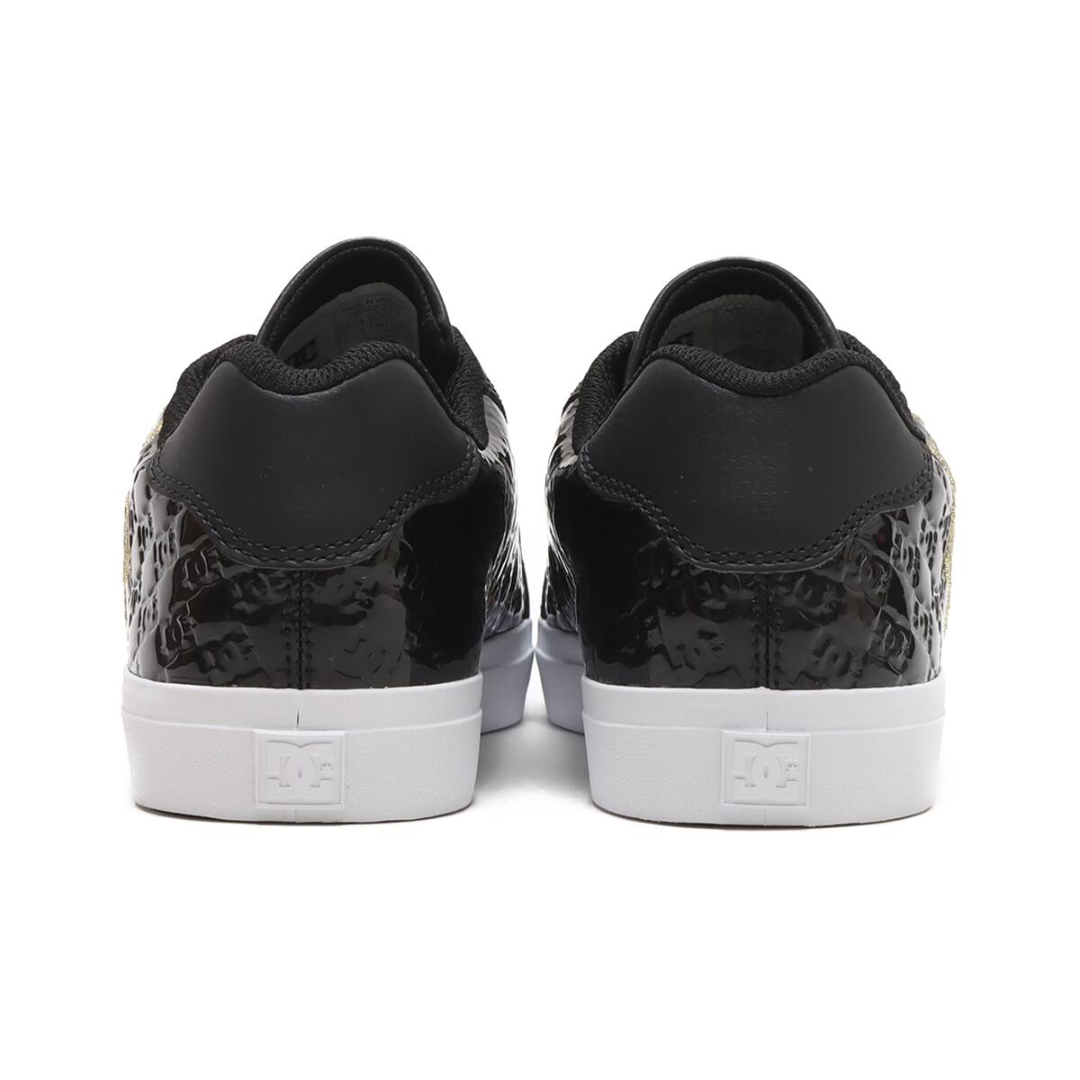 DC SHOES Ws CHELSEA PLUS SE SN BLACK/GOLD 23FW-Iの画像
