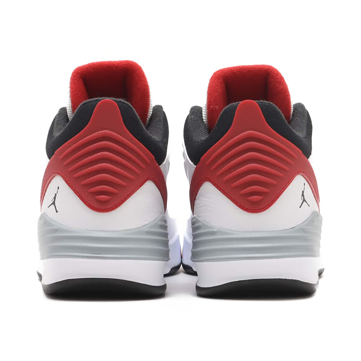 JORDAN BRAND JORDAN MAX AURA 5 WHITE/BLACK-VARSITY RED-WOLF GREY