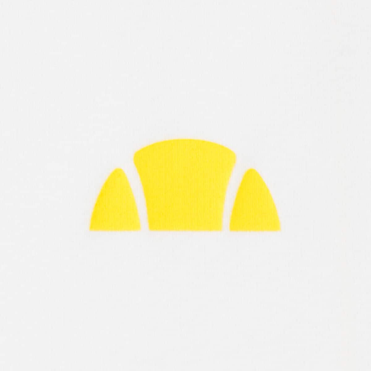 ellesse SSスクエアライン ティー ホワイト 21SS-Iの画像