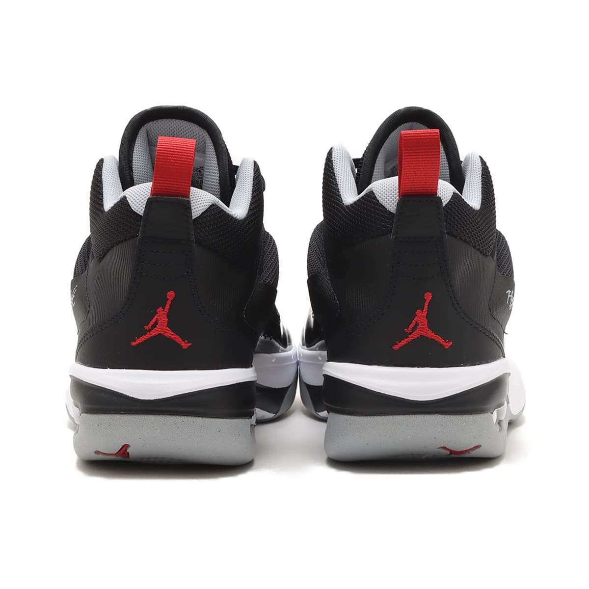 JORDAN BRAND JORDAN STAY LOYAL 3 BLACK/VARSITY RED-WHITE-WOLF GREY