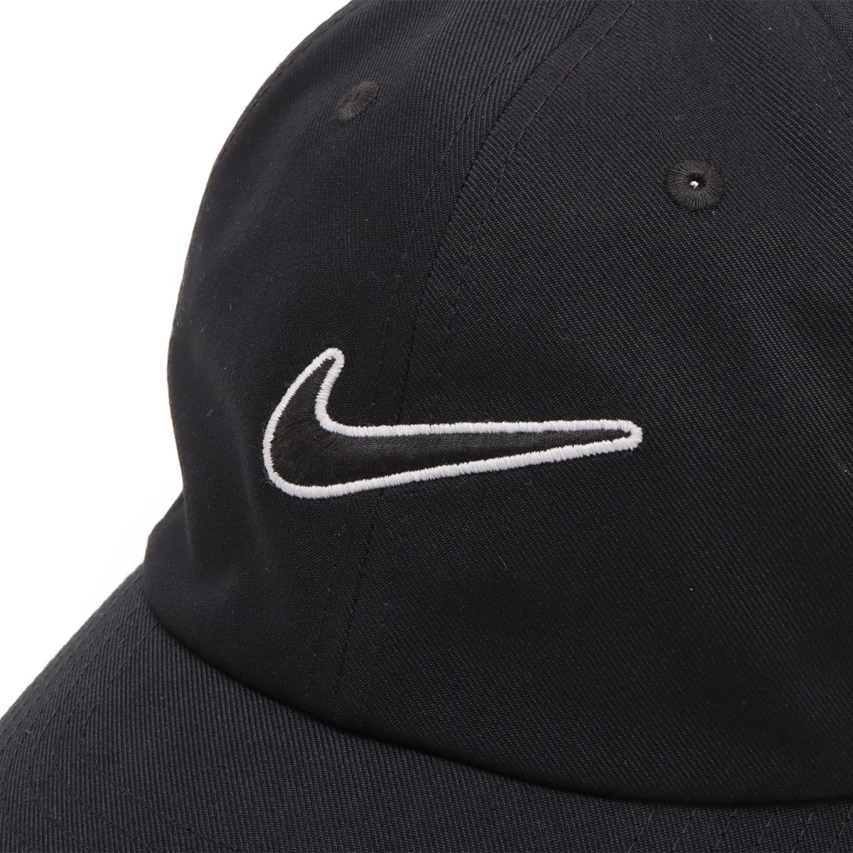 NIKE U NK CLUB CAP U CB SWSH L BLACK/BLACK 24SU-I