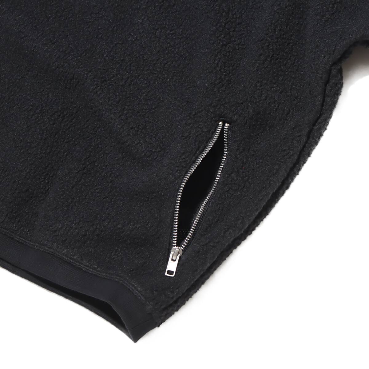 NIKE AS M NK CLUB+ SHERPA WNTR CREW BLACK/BLACK（ナイキ