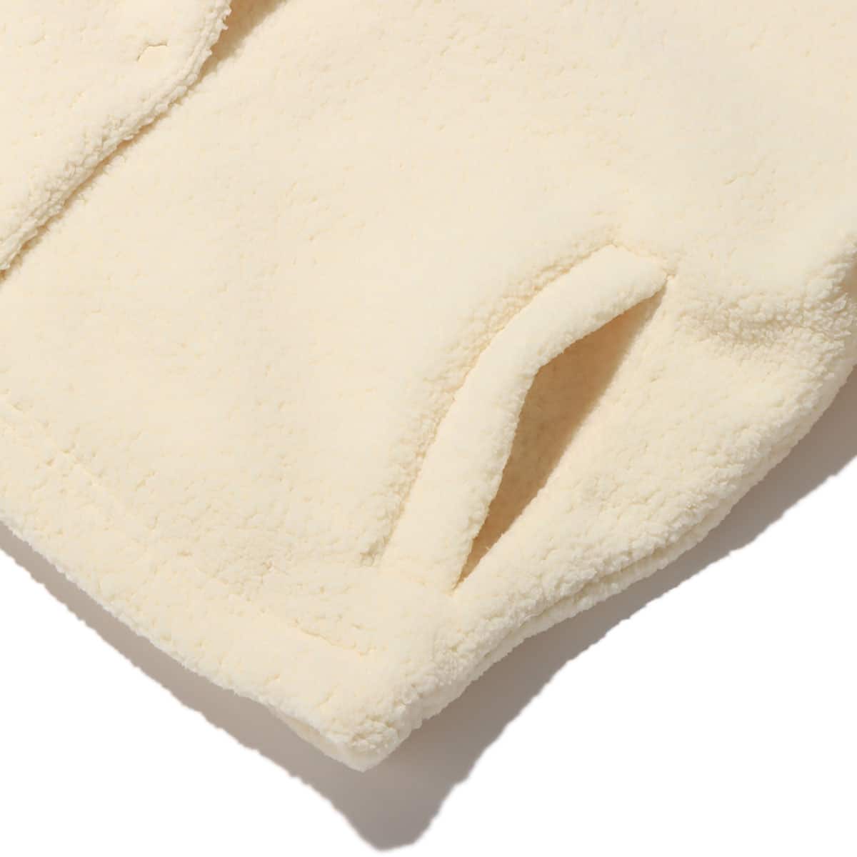 NIKE AS W NSW COLLARED SHERPA JKT COCONUT MILK/HEMPの画像