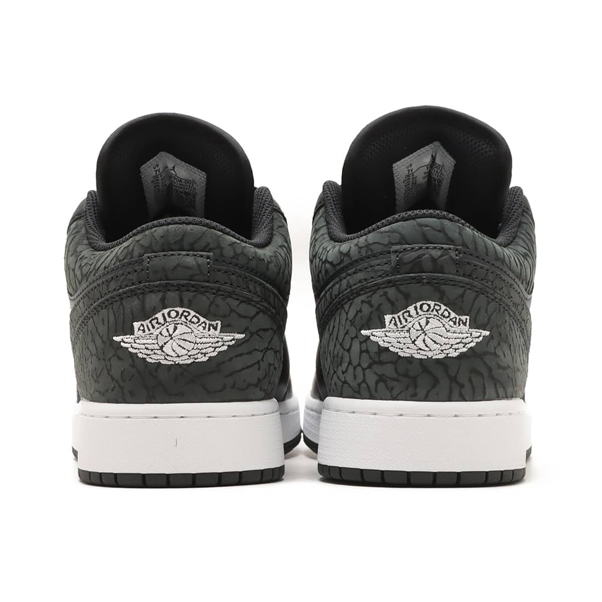 JORDAN BRAND AIR JORDAN 1 LOW SE GS (OFF NOIR/BLACK-WHITE-BLACK