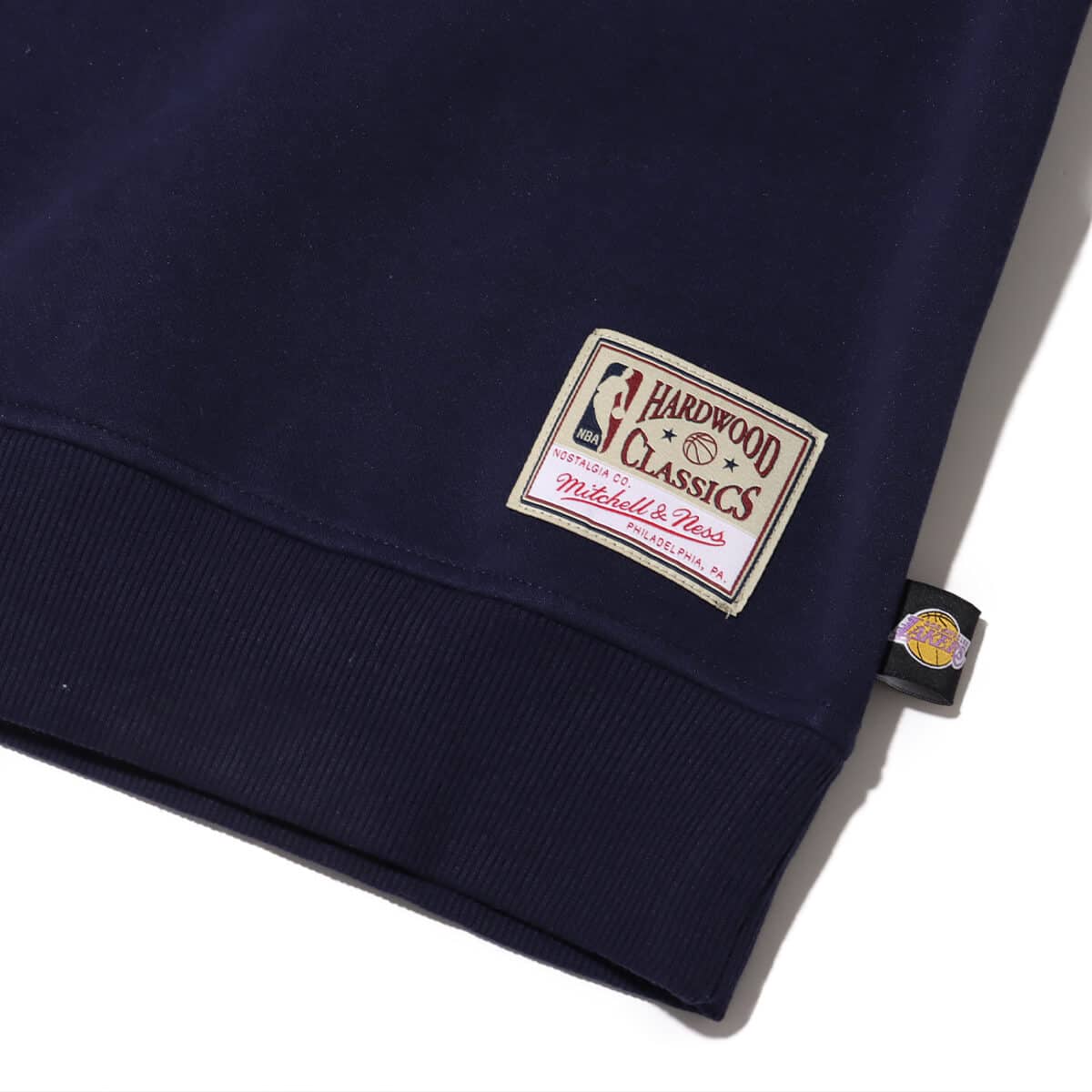 Mitchell & Ness COLLEGIATE CREW FLEECE LAL NAVY 23FW-Iの画像