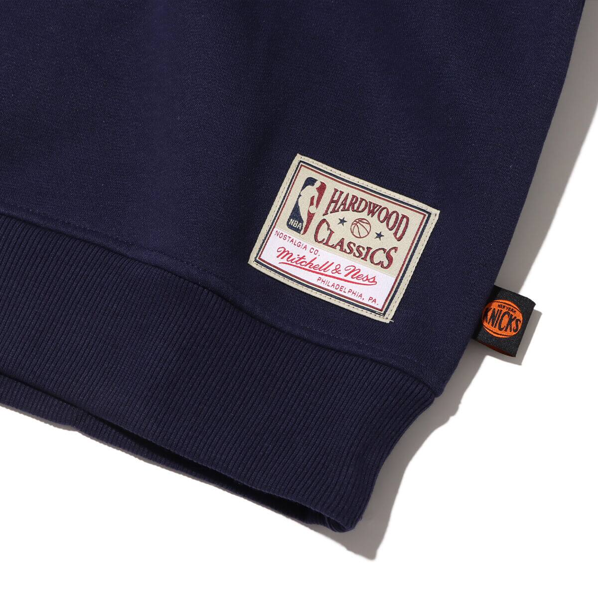 Mitchell & Ness COLLEGIATE CREW FLEECE NYK NAVY 23FW-Iの画像