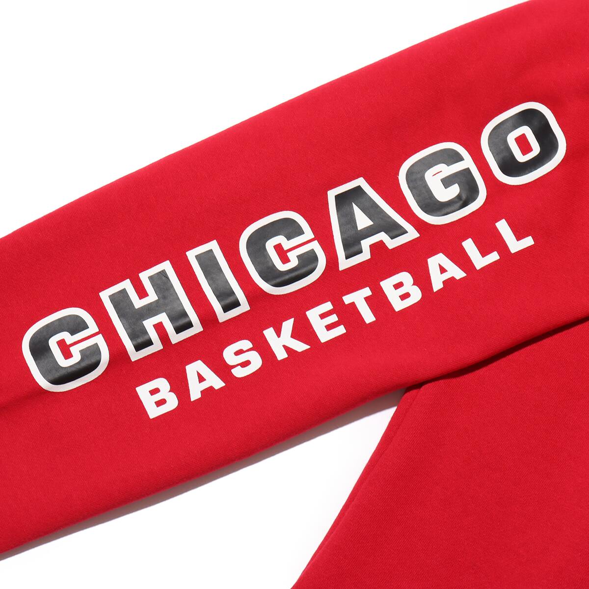 Mitchell & Ness THERE AND BACK FLEECE CREW CBU RED 23FW-Iの画像