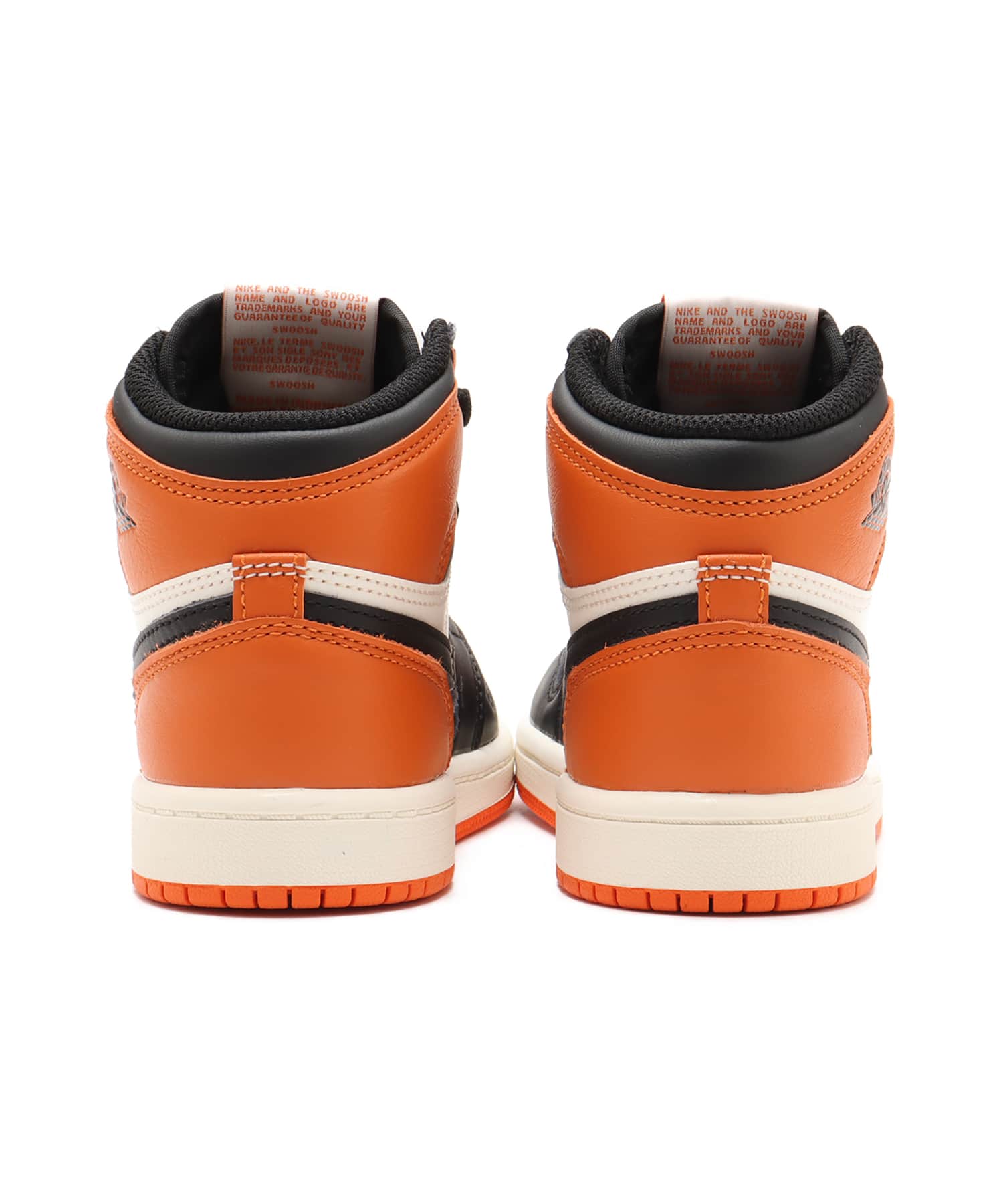 JORDAN BRAND JORDAN 1 RETRO HIGH OG (PS) BLACK/BLACK-SAIL-STARFISHの画像