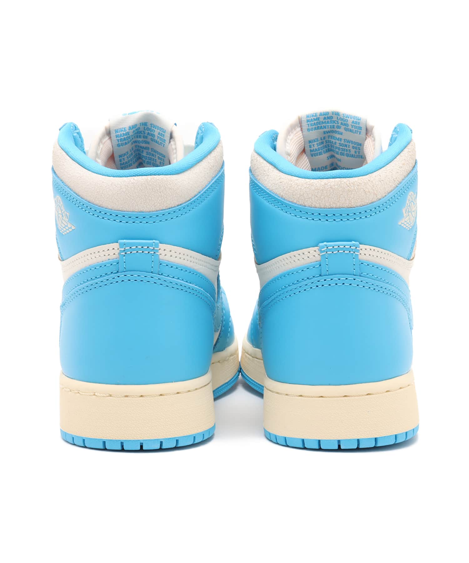 JORDAN BRAND AIR JORDAN 1 RETRO HIGH OG GS DK POWDER BLUE/DK POWDER BLUE-SAILの画像
