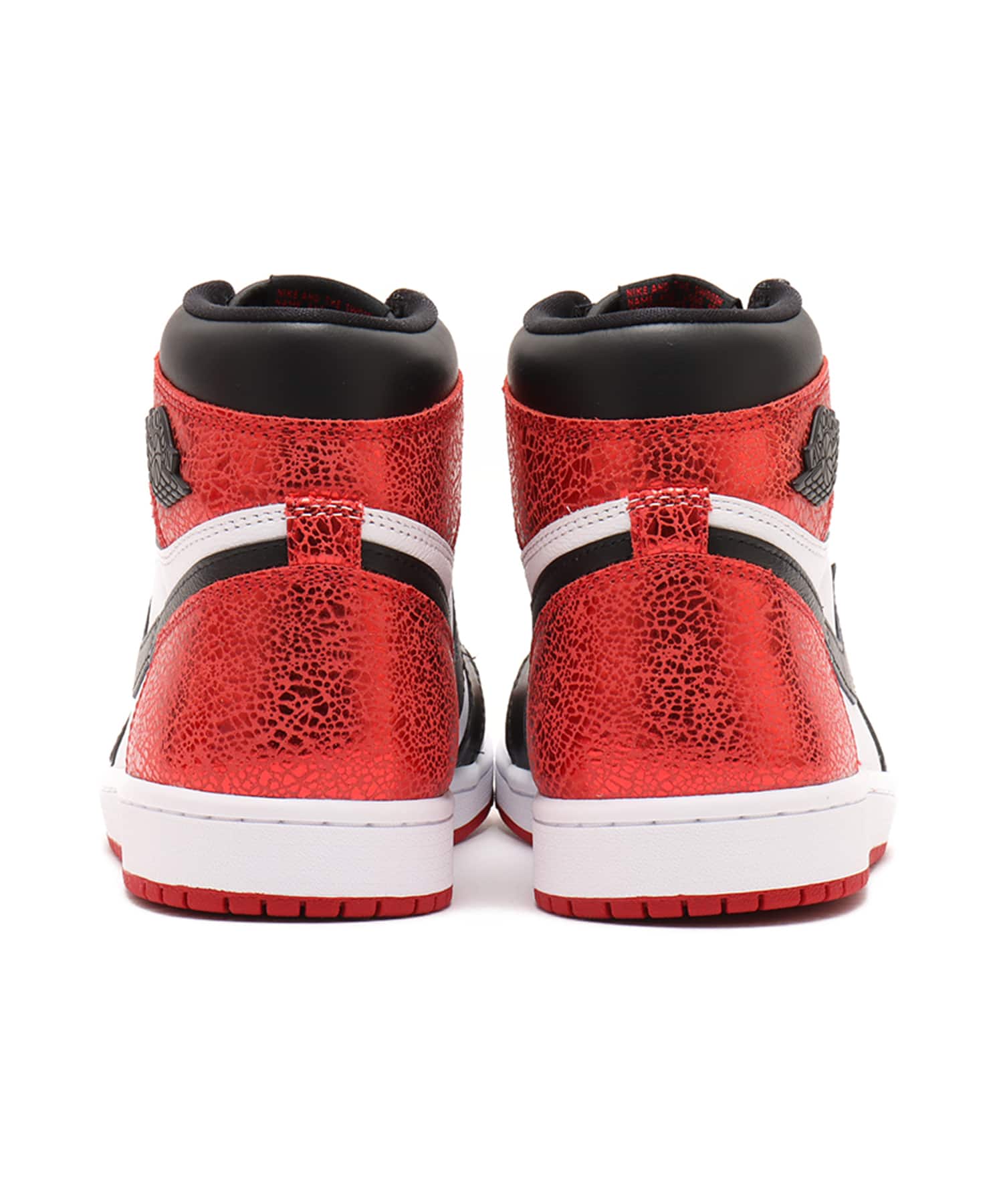 JORDAN BRAND WMNS AIR JORDAN 1 RETRO HI OG VARSITY RED/BLACK-WHITEの画像