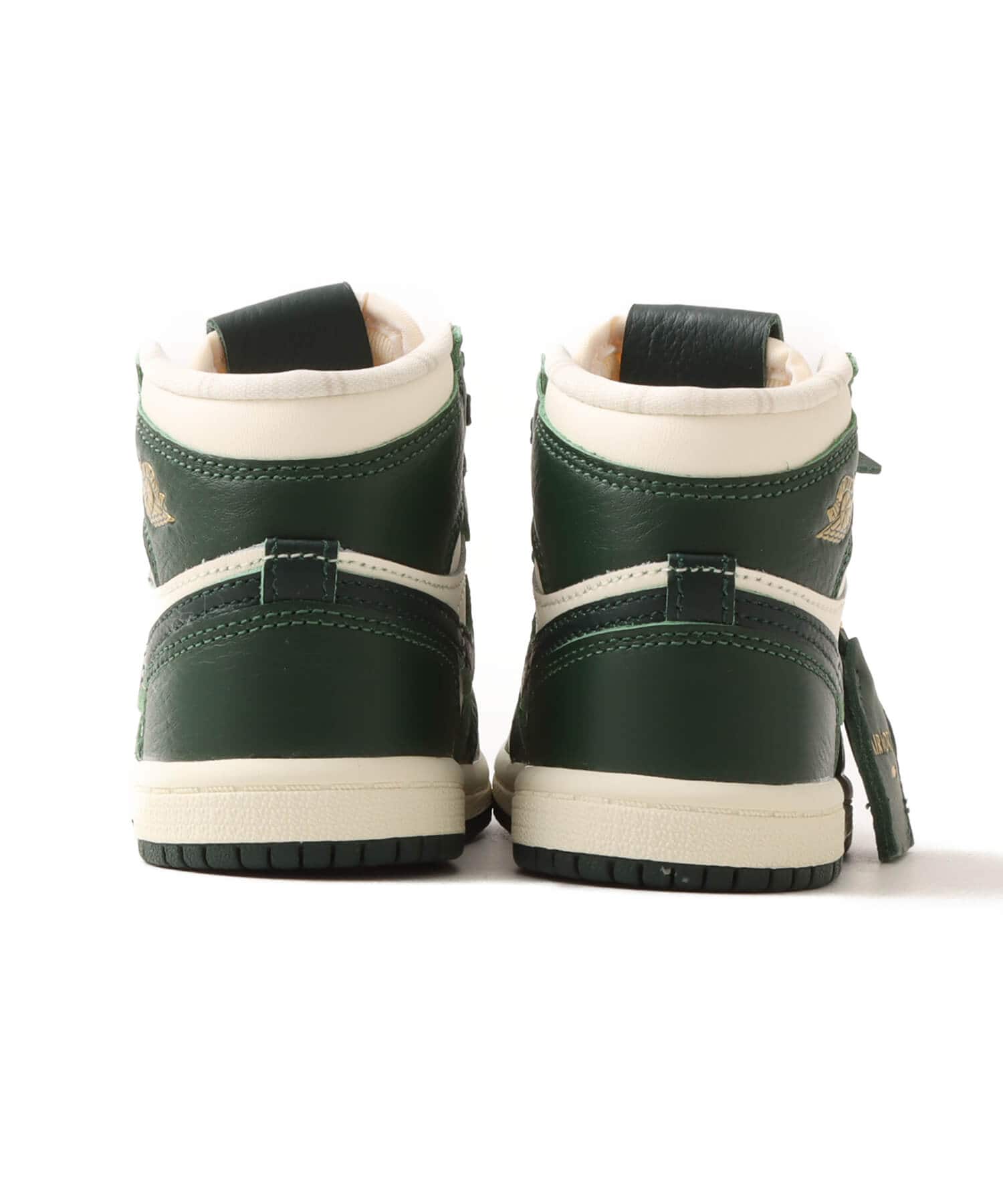 JORDAN BRAND JORDAN 1 RETRO HIGH OG (TD) PALE IVORY/PRO GREEN-FIR-COCONUT MILKの画像