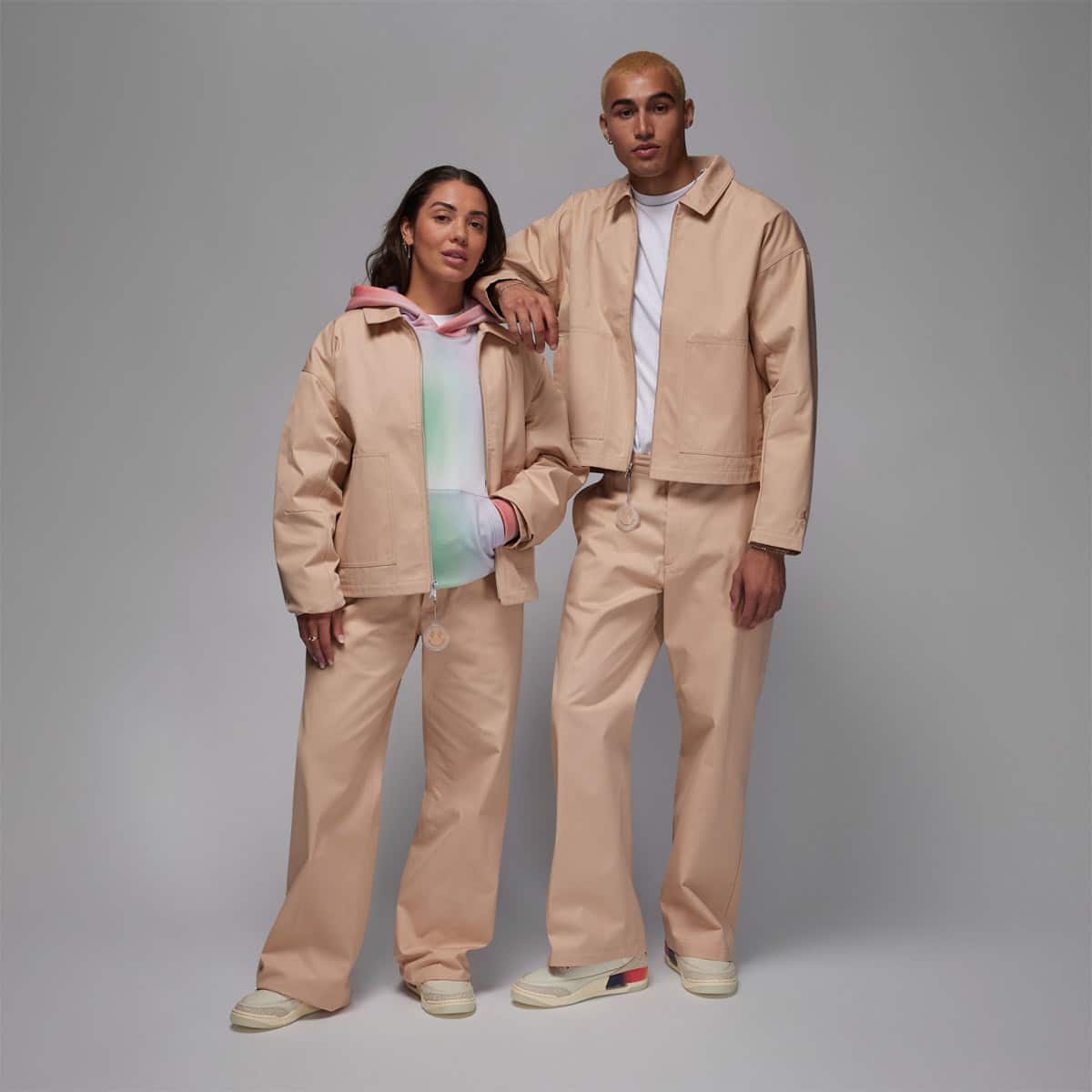 JORDAN BRAND M J JB WVN JKT BIO BEIGE 23FA-S（ジョーダン