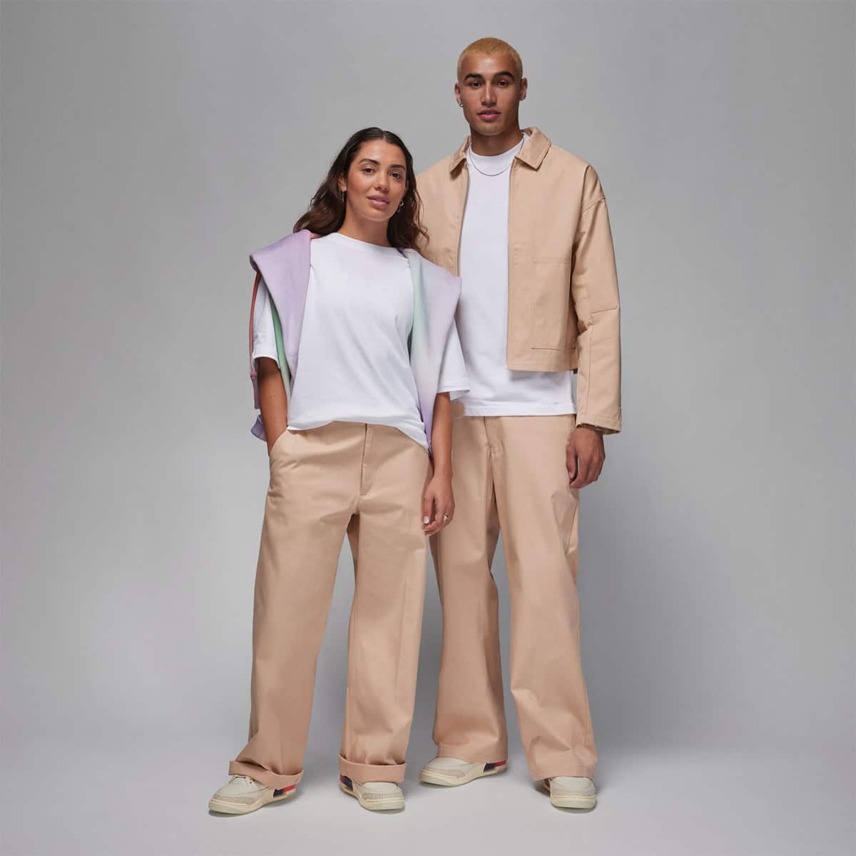 JORDAN BRAND M J JB WVN PANT BIO BEIGE 23FA-S（ジョーダン