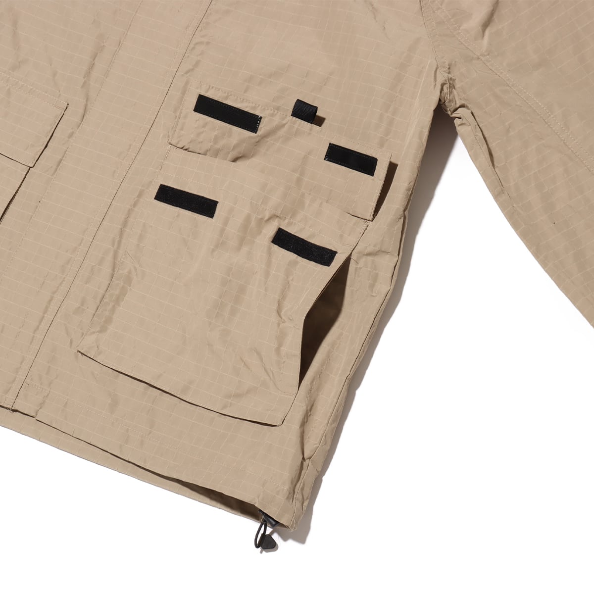 NIKE AS M NK CLUB BANDON JKT KHAKI/BLACKの画像