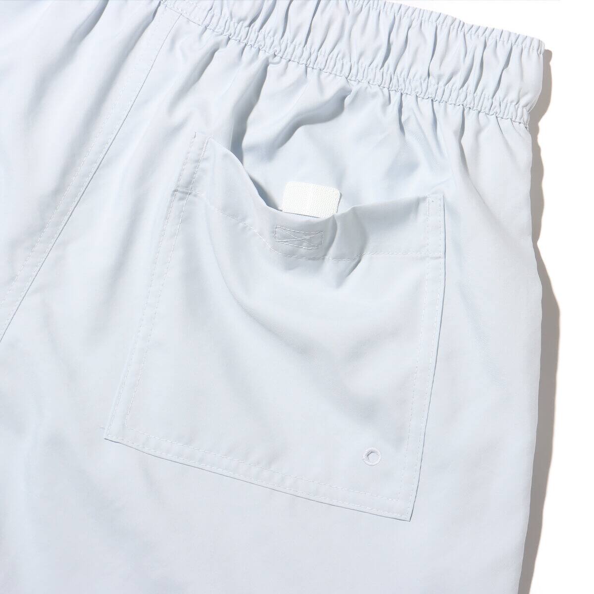 NIKE AS M NK CLUB FLOW SHORT PURE PLATINUM/WHITEの画像